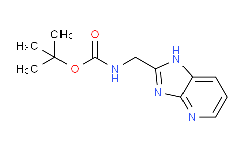CAS No. 326404-85-7, tert-Butyl ((1H-imidazo[4,5-b]pyridin-2-yl)methyl)carbamate