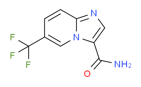 CAS No. 1956370-27-6, 6-(Trifluoromethyl)imidazo[1,2-a]pyridine-3-carboxamide