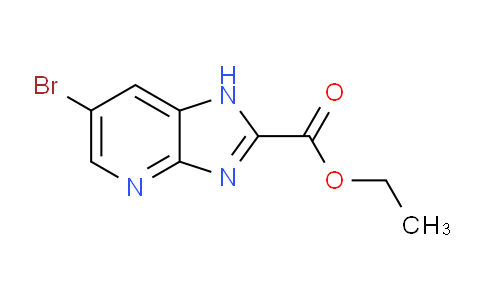 CAS No. 954217-58-4, Ethyl 6-bromo-1H-imidazo[4,5-b]pyridine-2-carboxylate