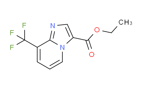 CAS No. 1860802-59-0, Ethyl 8-(trifluoromethyl)imidazo[1,2-a]pyridine-3-carboxylate