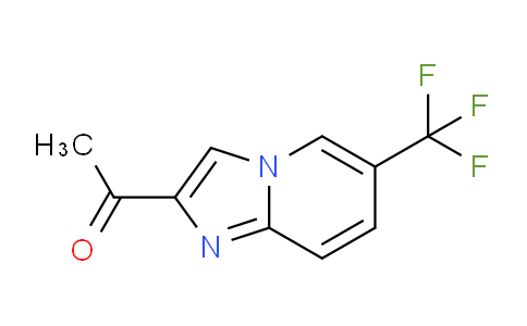 CAS No. 1785101-05-4, 1-(6-(Trifluoromethyl)imidazo[1,2-a]pyridin-2-yl)ethanone