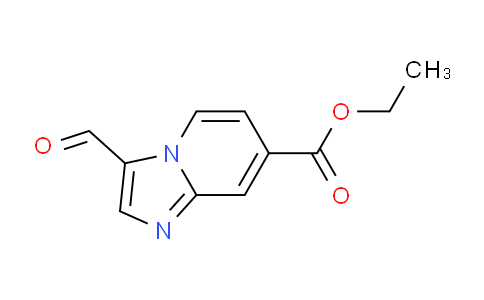 CAS No. 1296224-35-5, Ethyl 3-formylimidazo[1,2-a]pyridine-7-carboxylate