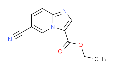 CAS No. 1313410-31-9, Ethyl 6-cyanoimidazo[1,2-a]pyridine-3-carboxylate