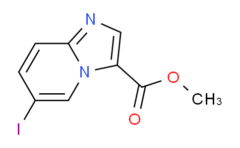 CAS No. 1359656-91-9, Methyl 6-iodoimidazo[1,2-a]pyridine-3-carboxylate