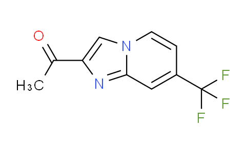 CAS No. 1956319-31-5, 1-(7-(Trifluoromethyl)imidazo[1,2-a]pyridin-2-yl)ethanone