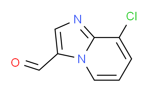 CAS No. 1019021-84-1, 8-Chloroimidazo[1,2-a]pyridine-3-carbaldehyde