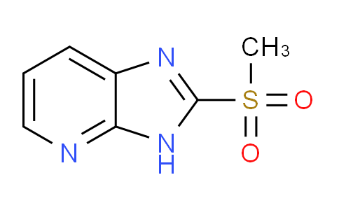CAS No. 1353677-69-6, 2-(Methylsulfonyl)-3H-imidazo[4,5-b]pyridine