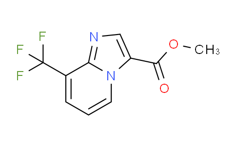 CAS No. 1206983-53-0, Methyl 8-(trifluoromethyl)imidazo[1,2-a]pyridine-3-carboxylate