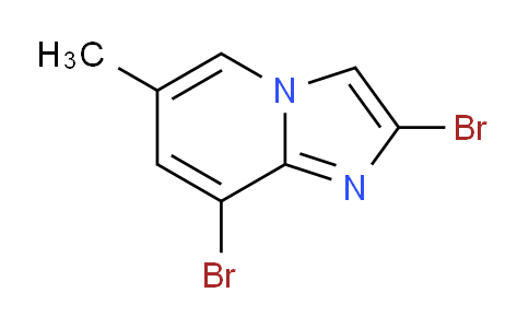 CAS No. 1260790-68-8, 2,8-Dibromo-6-methylimidazo[1,2-a]pyridine