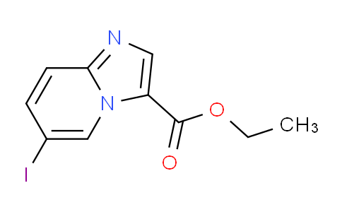 CAS No. 705262-50-6, Ethyl 6-iodoimidazo[1,2-a]pyridine-3-carboxylate