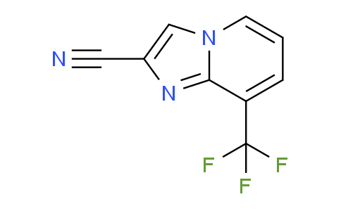 CAS No. 1499116-09-4, 8-(Trifluoromethyl)imidazo[1,2-a]pyridine-2-carbonitrile