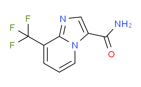 CAS No. 1956370-91-4, 8-(Trifluoromethyl)imidazo[1,2-a]pyridine-3-carboxamide