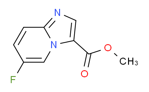 CAS No. 1359655-62-1, Methyl 6-fluoroimidazo[1,2-a]pyridine-3-carboxylate