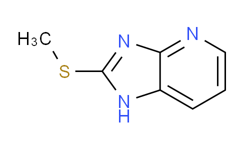 CAS No. 63277-46-3, 2-(Methylthio)-1H-imidazo[4,5-b]pyridine