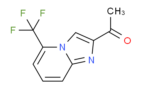 CAS No. 1956341-09-5, 1-(5-(Trifluoromethyl)imidazo[1,2-a]pyridin-2-yl)ethanone