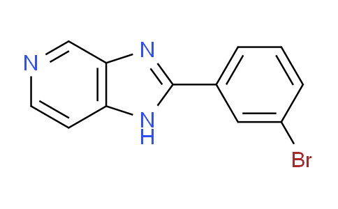 CAS No. 850348-92-4, 2-(3-Bromophenyl)-1H-imidazo[4,5-c]pyridine