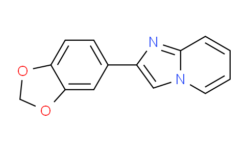 CAS No. 904813-74-7, 2-(Benzo[d][1,3]dioxol-5-yl)imidazo[1,2-a]pyridine