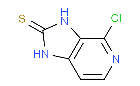 CAS No. 120759-70-8, 4-Chloro-1H-imidazo[4,5-c]pyridine-2(3H)-thione