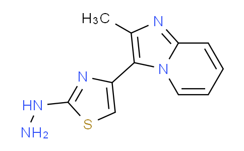 CAS No. 886503-45-3, 2-Hydrazinyl-4-(2-methylimidazo[1,2-a]pyridin-3-yl)thiazole