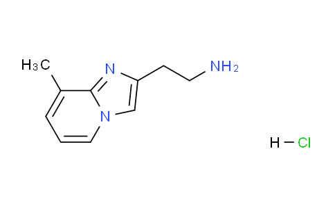 CAS No. 1956355-69-3, 2-(8-Methylimidazo[1,2-a]pyridin-2-yl)ethanamine hydrochloride