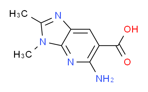 CAS No. 145838-30-8, 5-Amino-2,3-dimethyl-3H-imidazo[4,5-b]pyridine-6-carboxylic acid