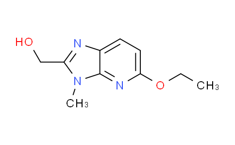 CAS No. 172648-40-7, (5-Ethoxy-3-methyl-3H-imidazo[4,5-b]pyridin-2-yl)methanol