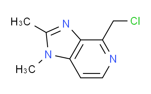 CAS No. 375352-00-4, 4-(Chloromethyl)-1,2-dimethyl-1H-imidazo[4,5-c]pyridine