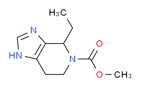 CAS No. 424837-44-5, Methyl 4-ethyl-6,7-dihydro-1H-imidazo[4,5-c]pyridine-5(4H)-carboxylate