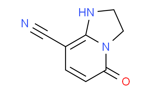 CAS No. 439118-89-5, 5-Oxo-1,2,3,5-tetrahydroimidazo[1,2-a]pyridine-8-carbonitrile