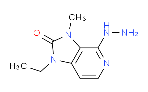 CAS No. 460739-76-8, 1-Ethyl-4-hydrazinyl-3-methyl-1H-imidazo[4,5-c]pyridin-2(3H)-one