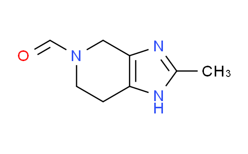 CAS No. 485402-49-1, 2-Methyl-6,7-dihydro-1H-imidazo[4,5-c]pyridine-5(4H)-carbaldehyde