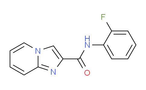 CAS No. 521320-24-1, N-(2-Fluorophenyl)imidazo[1,2-a]pyridine-2-carboxamide