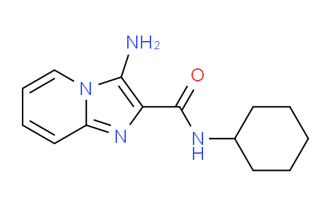 CAS No. 683810-10-8, 3-Amino-N-cyclohexylimidazo[1,2-a]pyridine-2-carboxamide
