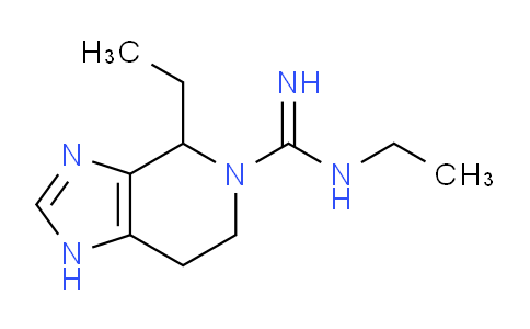 CAS No. 740749-05-7, N,4-Diethyl-6,7-dihydro-1H-imidazo[4,5-c]pyridine-5(4H)-carboximidamide
