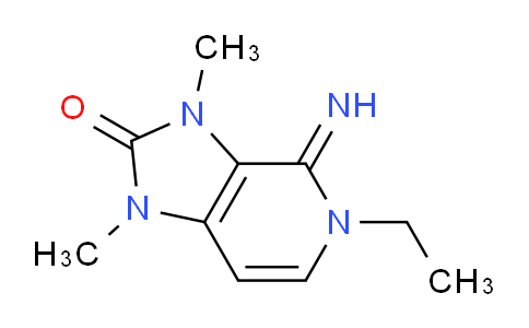 CAS No. 765222-17-1, 5-Ethyl-4-imino-1,3-dimethyl-4,5-dihydro-1H-imidazo[4,5-c]pyridin-2(3H)-one
