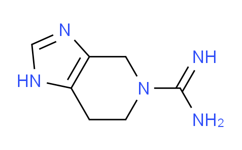 CAS No. 791008-66-7, 6,7-Dihydro-1H-imidazo[4,5-c]pyridine-5(4H)-carboximidamide