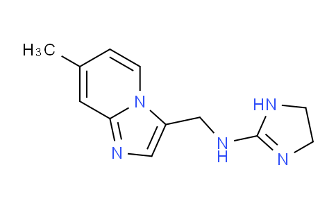 MC760371 | 802901-66-2 | N-((7-Methylimidazo[1,2-a]pyridin-3-yl)methyl)-4,5-dihydro-1H-imidazol-2-amine