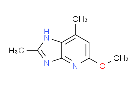 CAS No. 863877-90-1, 5-Methoxy-2,7-dimethyl-1H-imidazo[4,5-b]pyridine