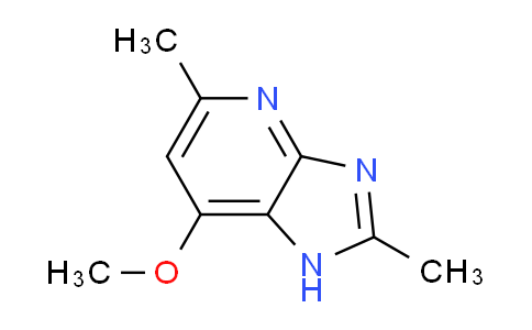 CAS No. 863877-93-4, 7-Methoxy-2,5-dimethyl-1H-imidazo[4,5-b]pyridine