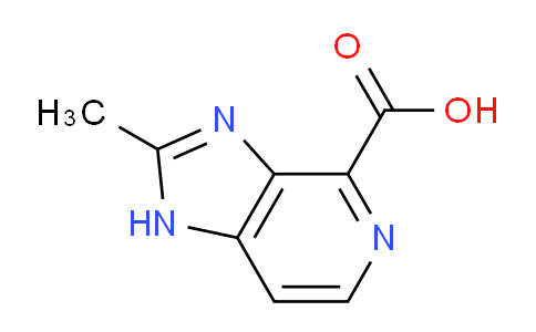 CAS No. 933696-52-7, 2-Methyl-1H-imidazo[4,5-c]pyridine-4-carboxylic acid