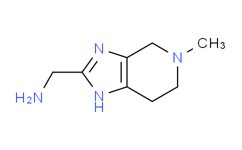 CAS No. 933719-03-0, (5-Methyl-4,5,6,7-tetrahydro-1H-imidazo[4,5-c]pyridin-2-yl)methanamine