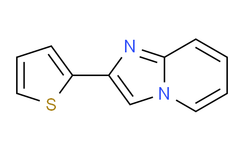CAS No. 4045-03-8, 2-(Thiophen-2-yl)imidazo[1,2-a]pyridine