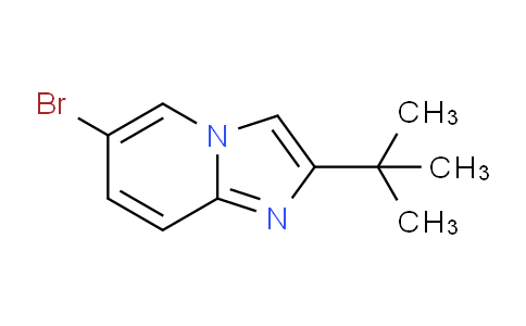 CAS No. 864867-60-7, 6-Bromo-2-(tert-butyl)imidazo[1,2-a]pyridine
