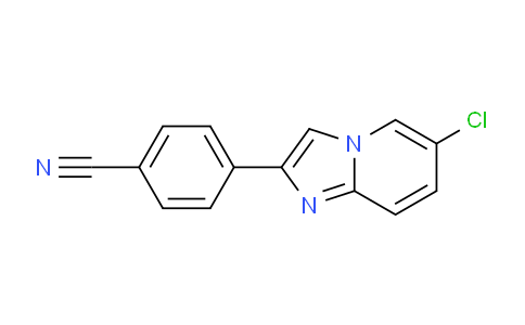 CAS No. 118000-64-9, 4-(6-Chloroimidazo[1,2-a]pyridin-2-yl)benzonitrile