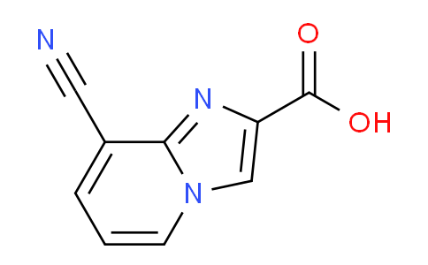 CAS No. 1020035-70-4, 8-Cyanoimidazo[1,2-a]pyridine-2-carboxylic acid