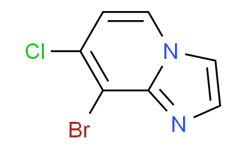 CAS No. 1357945-16-4, 8-Bromo-7-chloroimidazo[1,2-a]pyridine