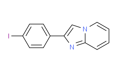CAS No. 214958-27-7, 2-(4-Iodophenyl)imidazo[1,2-a]pyridine