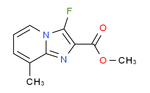 CAS No. 696629-52-4, Methyl 3-fluoro-8-methylimidazo[1,2-a]pyridine-2-carboxylate