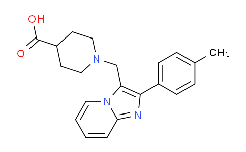 727977-55-1 | 1-((2-(p-Tolyl)imidazo[1,2-a]pyridin-3-yl)methyl)piperidine-4-carboxylic acid