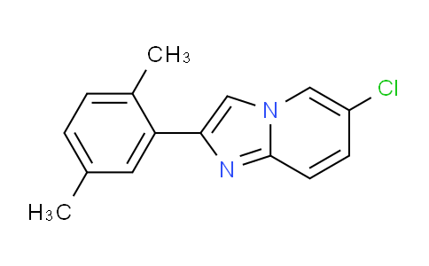 CAS No. 881040-64-8, 6-Chloro-2-(2,5-dimethylphenyl)imidazo[1,2-a]pyridine